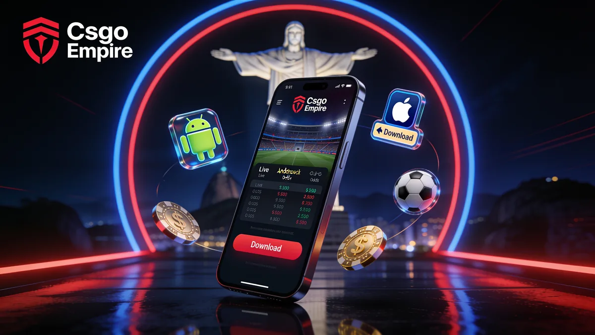 Como Acessar o CSGO Empire no Celular? para jogadores no Brasil